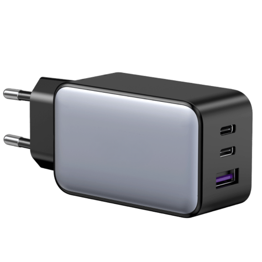 Chargeur USB-C Helvora 65W – Triple Port Charge Rapide