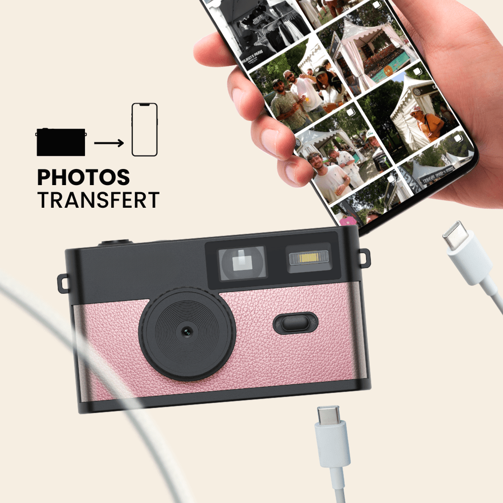 Appareil Photo Numérique Vintage Helvora™ RetroSnap – Édition Pop