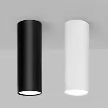 Spot LED Tubulaire Helvora™ Surface – Plafonnier Design Orienté 24°