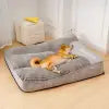 Manufacturer Wholesale Ultra-soft Breathable Faux Fur XXL Luxury Orthopedic Dog Bed for Dogs Cats Removable Washable Cover All