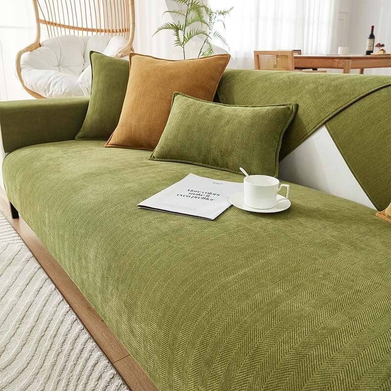 Housse de canapé imperméable toutes saisons, résistante aux taches et durable – Rétro