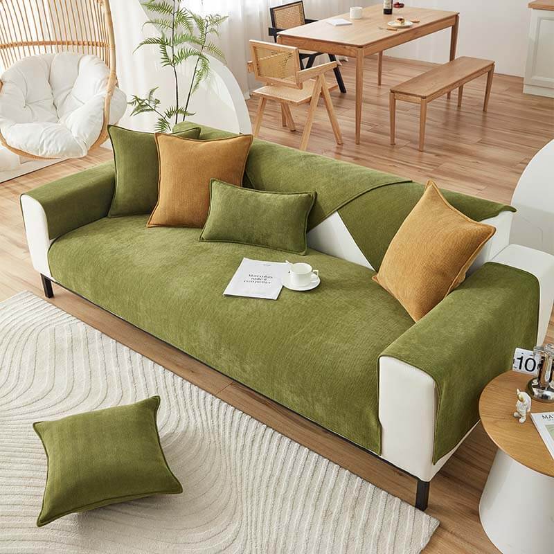 Housse de canapé imperméable toutes saisons, résistante aux taches et durable – Rétro