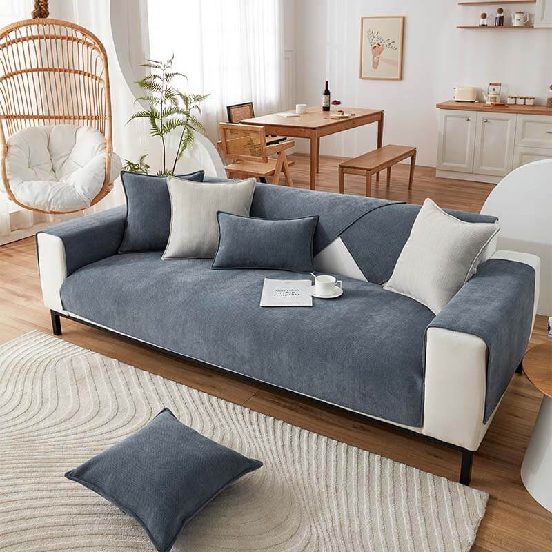 Housse de canapé imperméable toutes saisons, résistante aux taches et durable – Rétro
