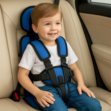 Siège auto portable enfant avec harnais 5 points et fixation par ceinture