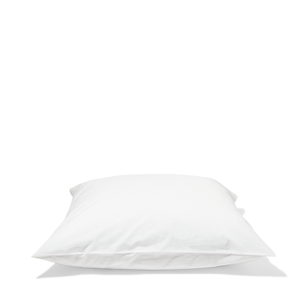 Taie d'oreiller en percale de coton - Blanc Craie