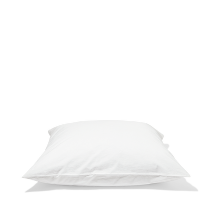 Taie d'oreiller en percale de coton - Blanc Craie