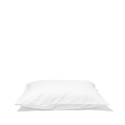 Taie d'oreiller en percale de coton - Blanc Craie