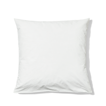 Taie d'oreiller en percale de coton - Blanc Craie