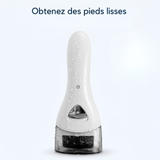 Râpe Électrique pour Pieds Helvora CleanFeet – Anti-Callosités Rechargeable