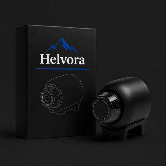 Mini Caméra Wi-Fi Helvora – Full HD 1080p avec Vision Nocturne & Détection de Mouvement
