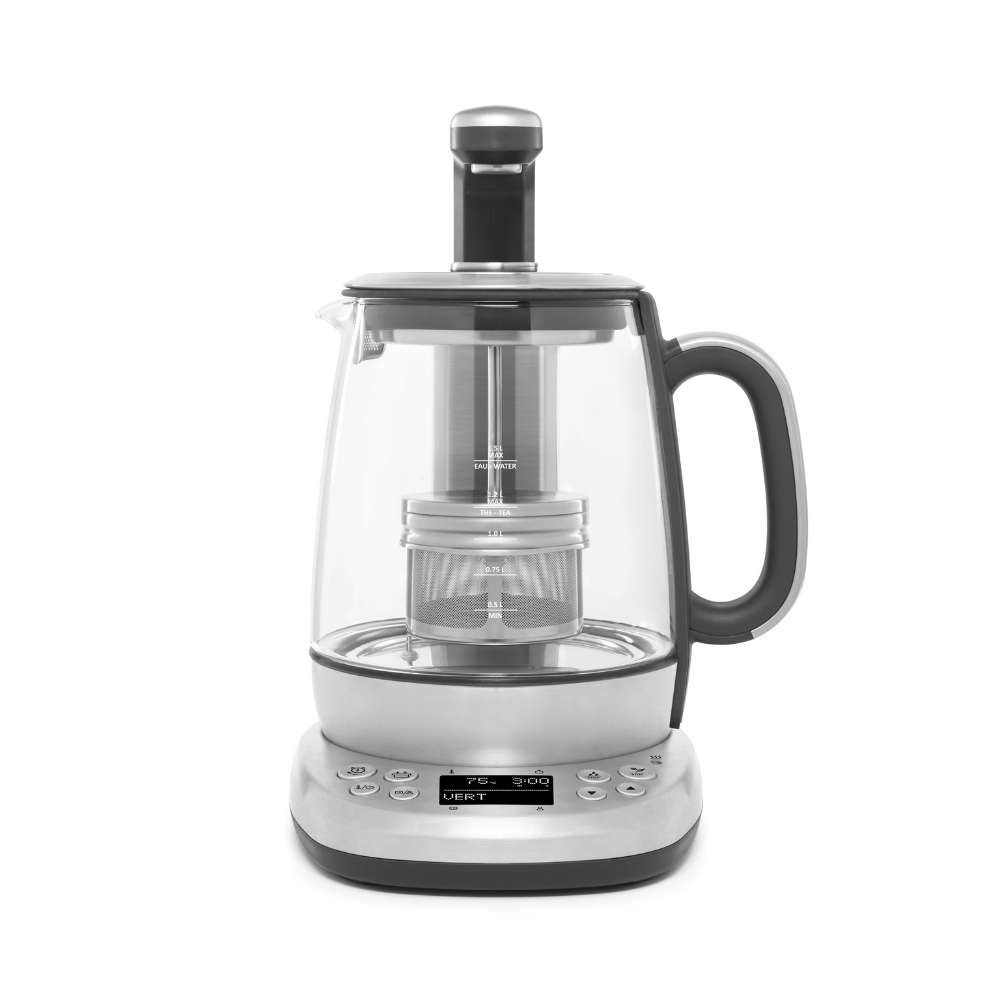 Théière Électrique Automatique Helvora – Infusion Intelligente 1,2 L