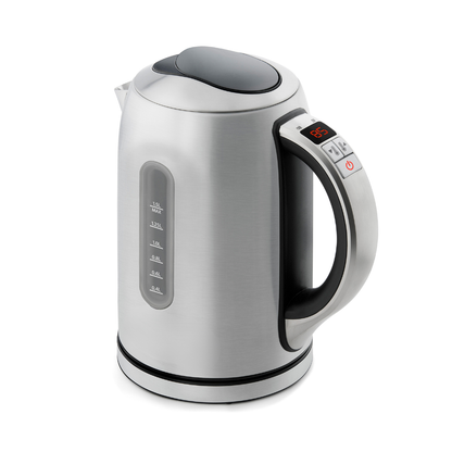 Bouilloire Électrique Helvora à Température Réglable – Inox 1,5 L
