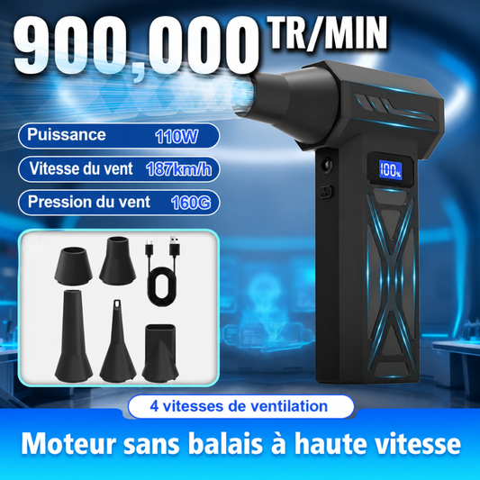 Souffleur Turbo Helvora AirBlast P70 – 4 Vitesses & Sans Fil