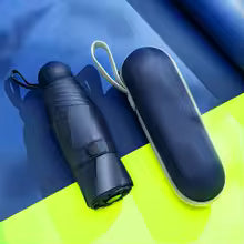Mini Parapluie Helvora SunPocket – UPF50+, 5 Plis & Ultra-Compact