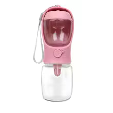Gourde de Voyage pour Chien & Chat Helvora PetBottle Duo – Eau & Compartiment Nourriture