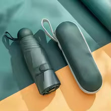 Mini Parapluie Helvora SunPocket – UPF50+, 5 Plis & Ultra-Compact