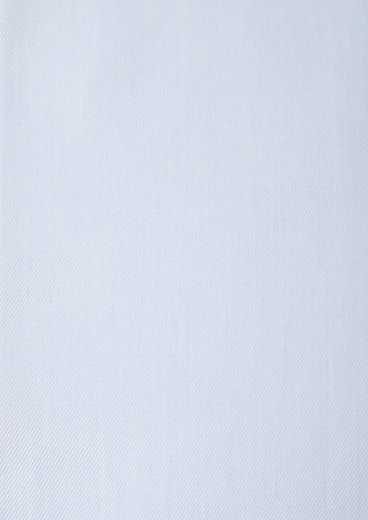 Chemise habillée non-iron Slim en twill de coton uni bleu ciel