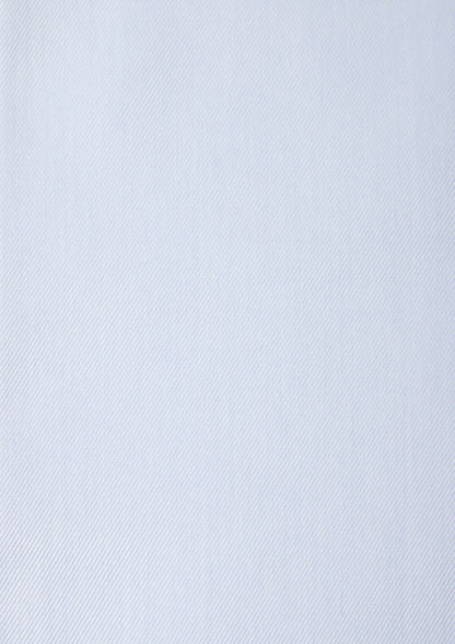 Chemise habillée non-iron Slim en twill de coton uni bleu ciel
