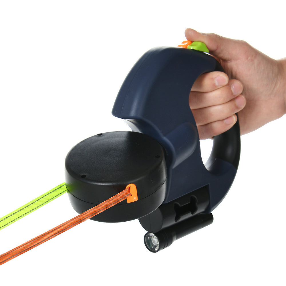 Laisse Rétractable Helvora PetWalk 3M – Réfléchissante & Pivot 360°