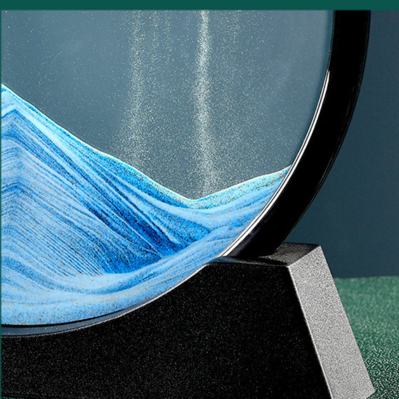 Peinture de Sable Fluide 3D pour Salon, Art ociamique pour Foyer, Décoration de Bureau, Maison
