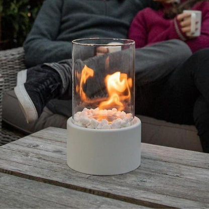 Ignora | Cheminée de Table au Bioéthanol – Élégance Moderne et Flamme Sans Fumée