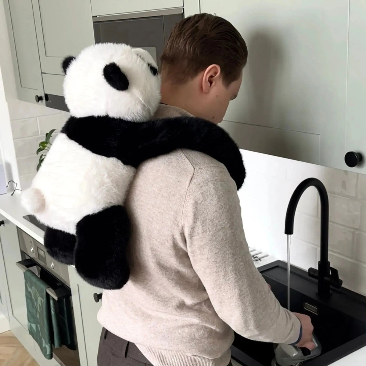 Plüschtier mit langen Armen, 45 cm, weiches Kunstfell, Faultier, Panda, Koala, Bär oder Drache