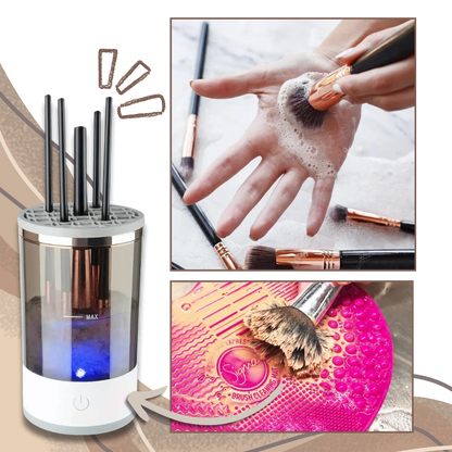 Nettoyeur de pinceaux électrique rapide et rechargeable