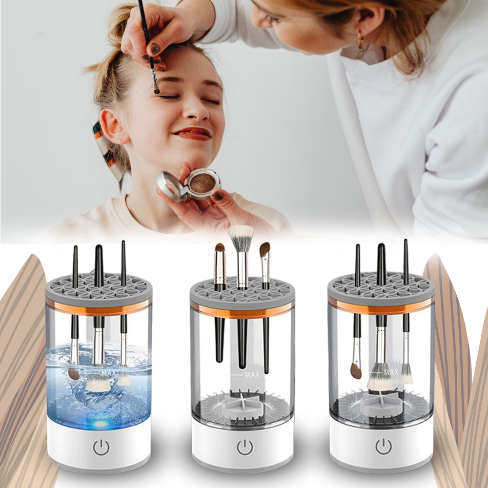 Nettoyeur de pinceaux électrique rapide et rechargeable
