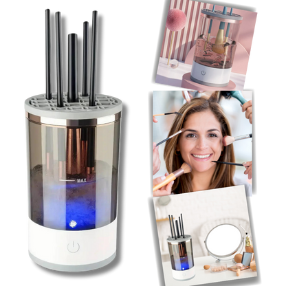 Nettoyeur de pinceaux électrique rapide et rechargeable
