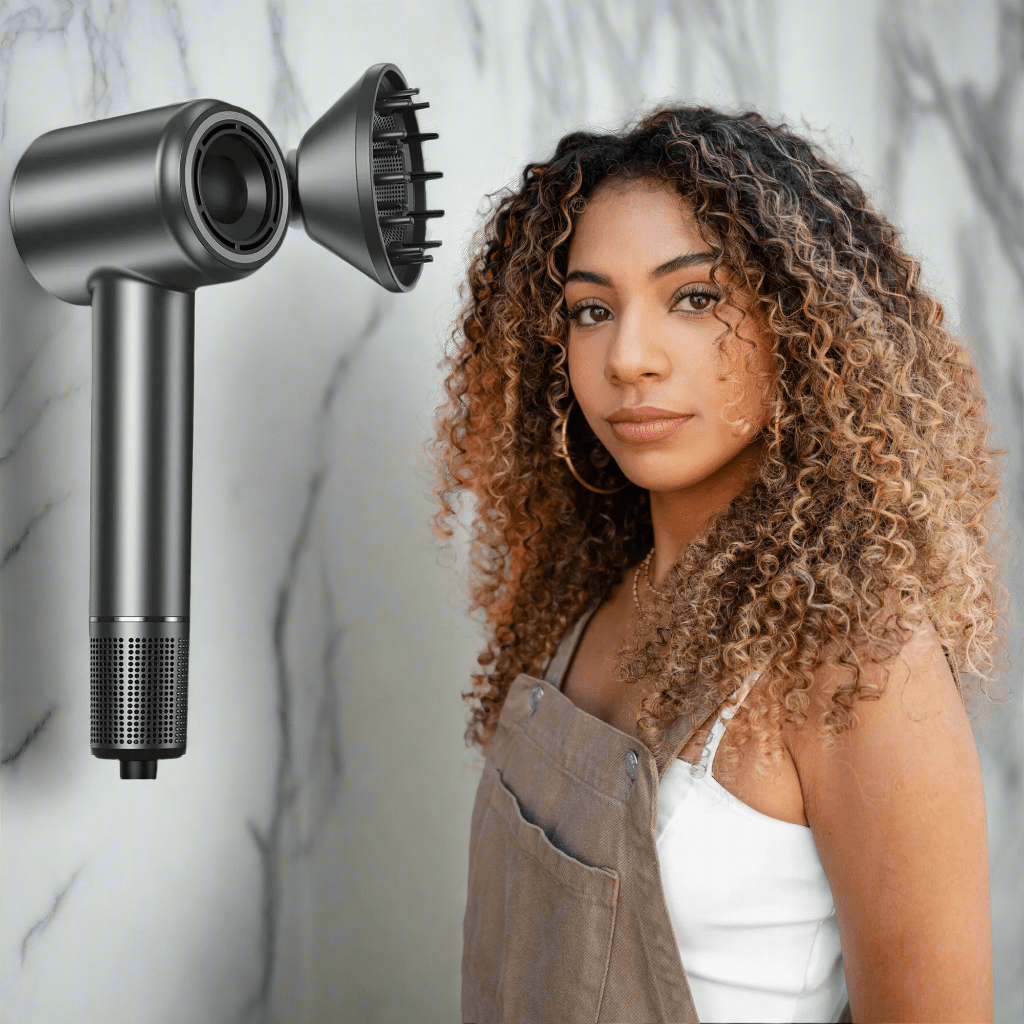 Seche cheveux et diffuseur - FrizzEase™
