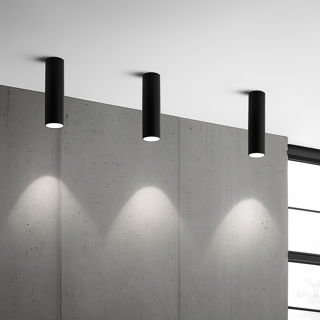 Spot à led tube surface