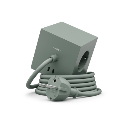 Square 1 - Oak Green USB-C