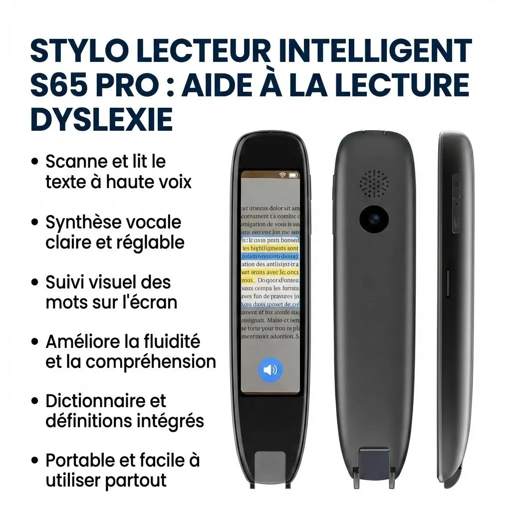 Stylo lecteur pour dyslexie — S65 Pro