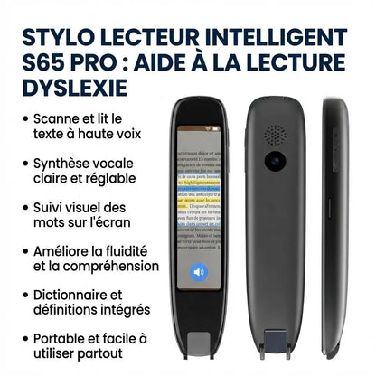 Stylo lecteur pour dyslexie — S65 Pro